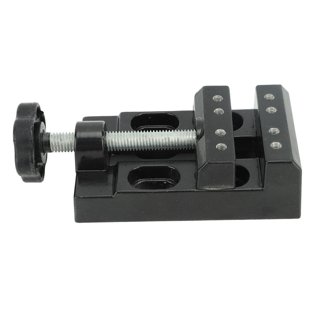 Mini Bench Vice Clamp Aluminum Alloy Mini Flat Clamp Opening Parallel Table Vise for DIY Sculpture Craft Carving Tool