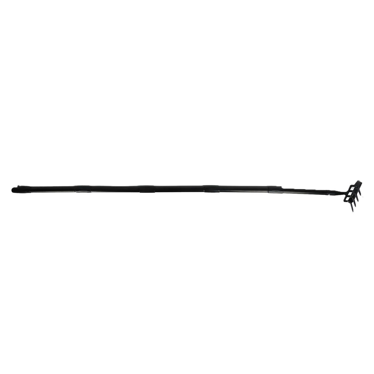 Weeding Rake Adjustable Length Stainless Steel Ergonomic Handle Hand Rake Garden Tool for Cultivating Loosening 5 Sections