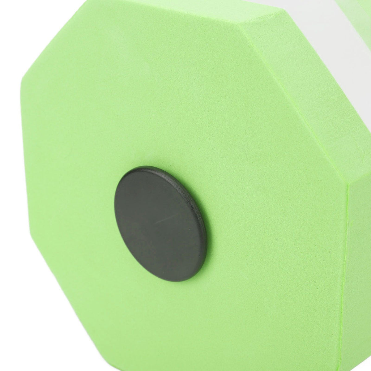 2Pcs High Density EVA Foam Dumbbell Set Aquatic Exercise Dumbbells for Men Women Indoor Swimming Pools Aerobic Fitness Rehabilitation Training Diamond Shaped Green White Green
