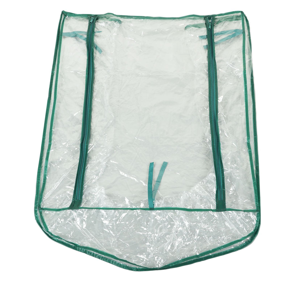 Greenhouse Replacement Cover Transparent PVC 69x49x92cm Mini Plant Cover for 2 Tier Shelves