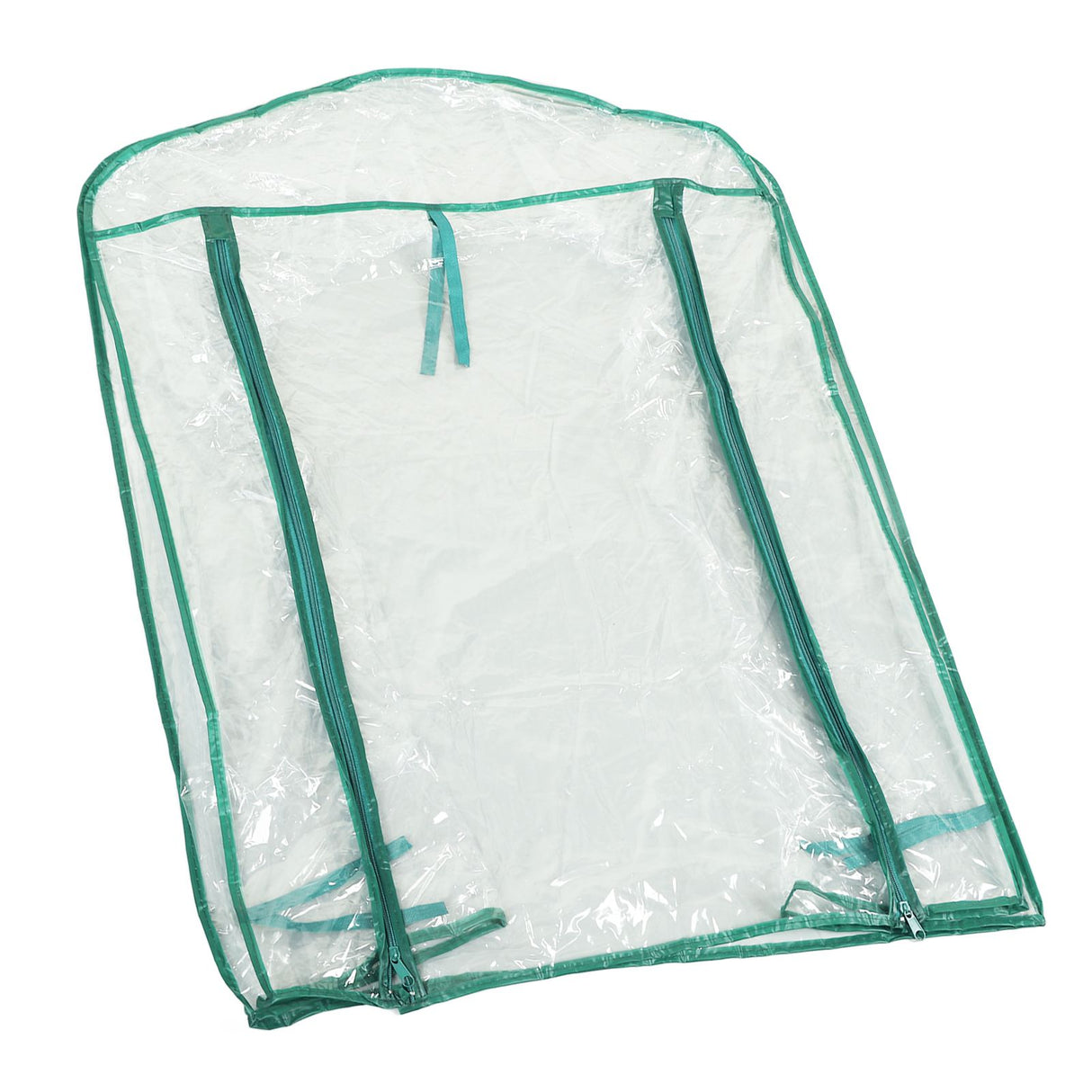 Greenhouse Replacement Cover Transparent PVC 69x49x92cm Mini Plant Cover for 2 Tier Shelves