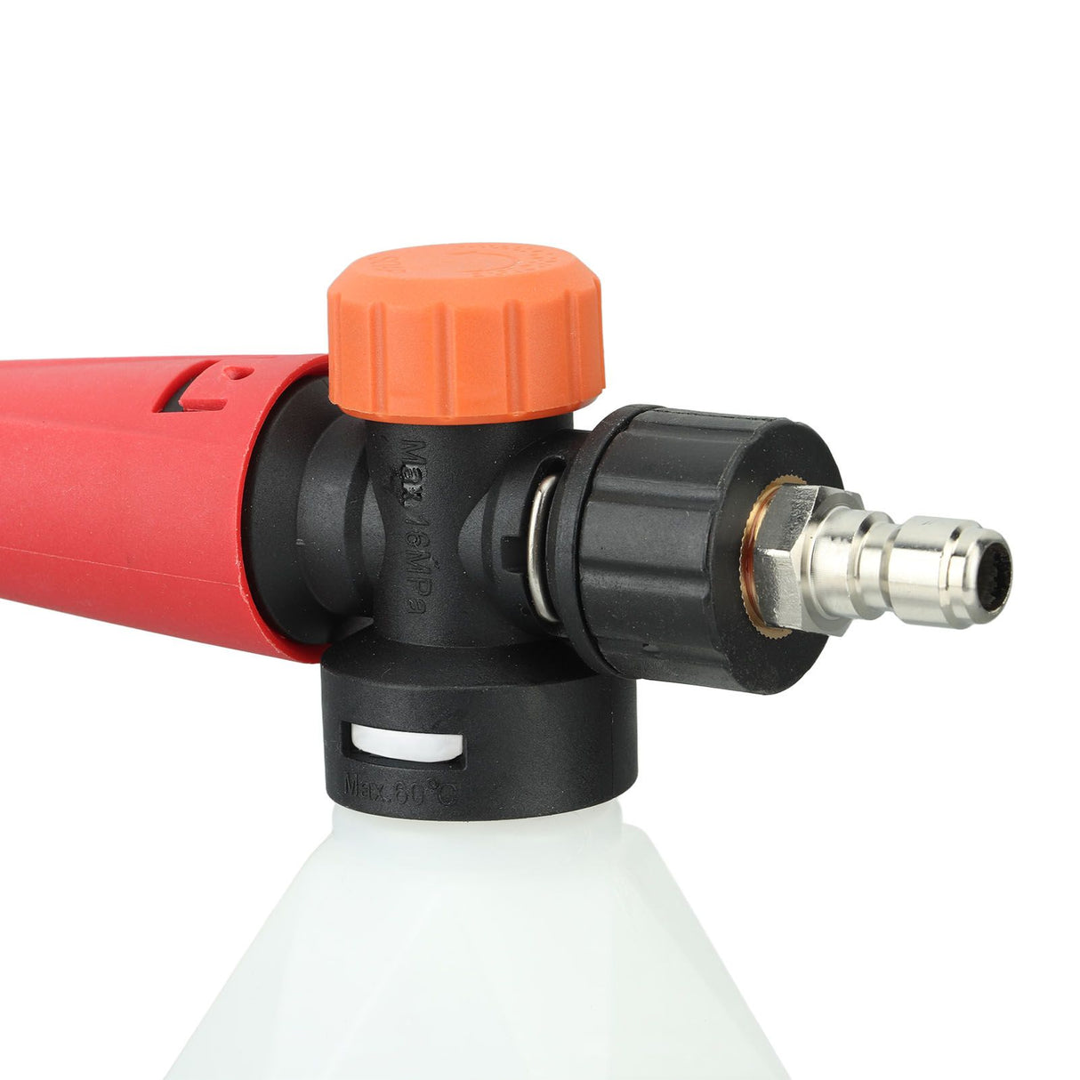 Car Foam Sprayer 500ml Portable High Pressure Foam Blaster with 1/4 Inch Quick Connector for Garden Car Washing Rhombus