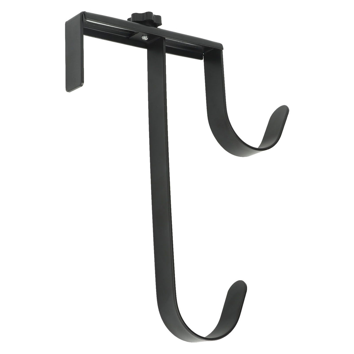 2Pcs Pool Pole Hanger Adjustable Metal Iron Pool Pole Hook Hanger Pool Accessories for Pool Poles Pool Fence Wall