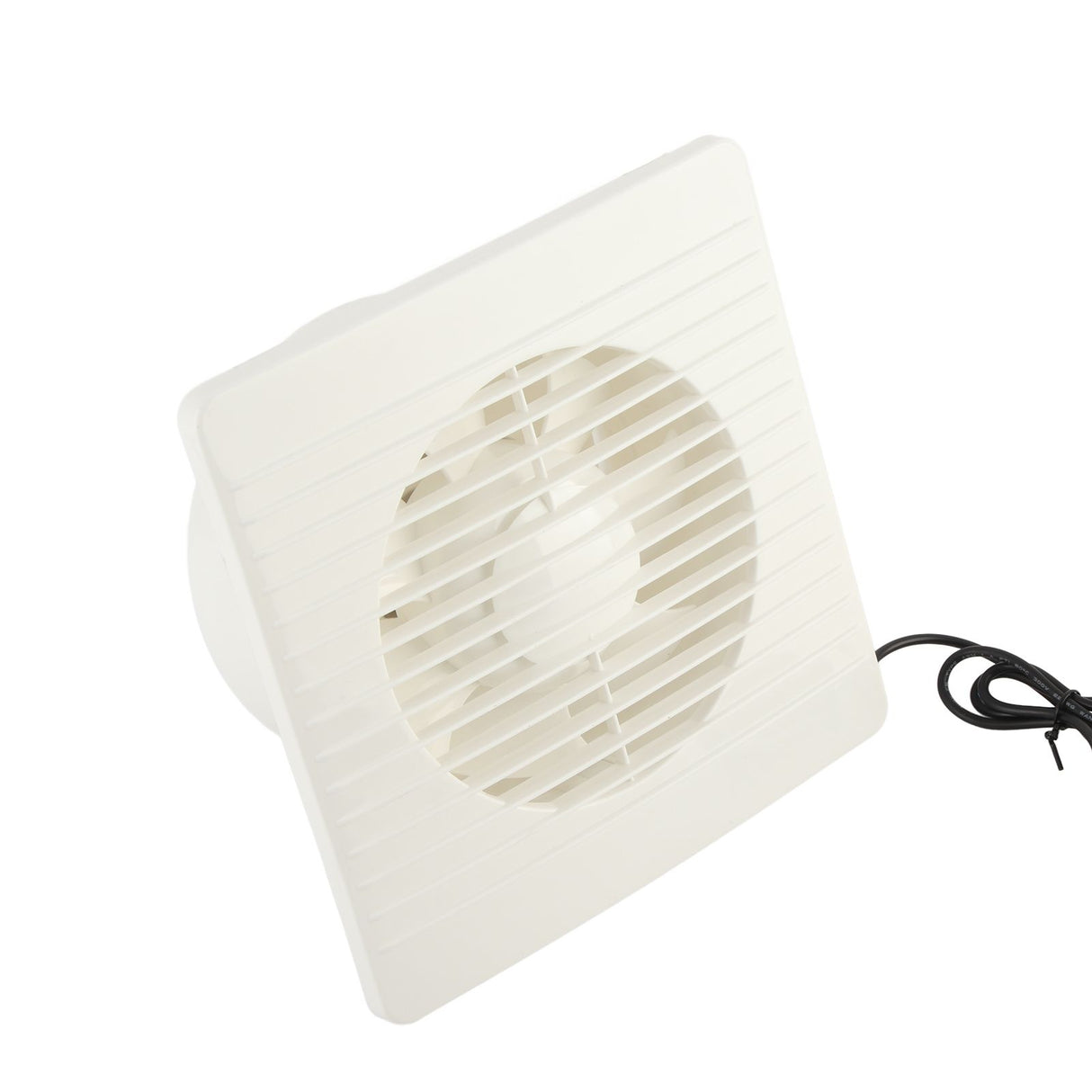 Solar Exhaust Fan 50W 6in ABS Protective Mesh IP67 Waterproof Ventilator for Greenhouses Pet Houses