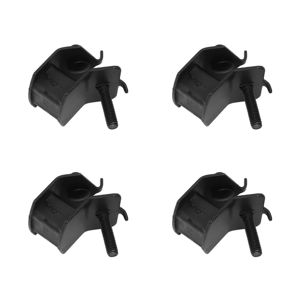 4PCS Generator Foot Pad Shock Absorbing 168F 170F 2KW‑3KW Cushion Pad for Diesel Generator Damping Foot Accessories
