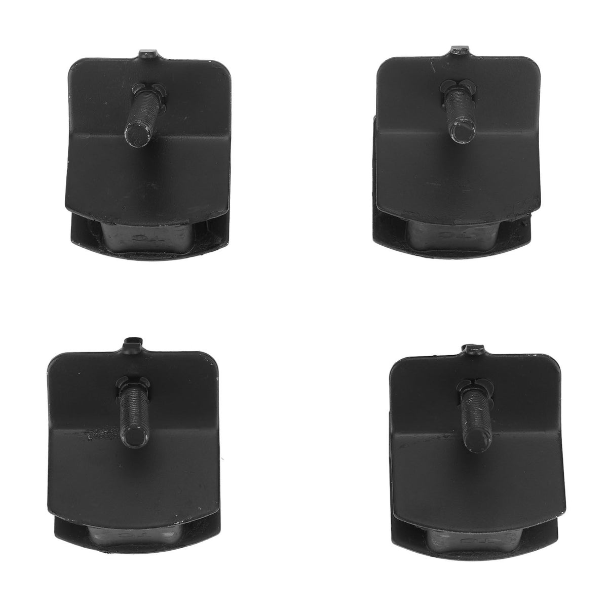 4PCS Generator Foot Pad Shock Absorbing 168F 170F 2KW‑3KW Cushion Pad for Diesel Generator Damping Foot Accessories