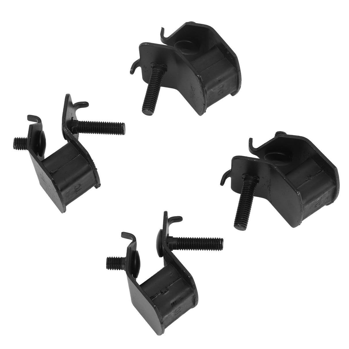 4PCS Generator Foot Pad Shock Absorbing 168F 170F 2KW‑3KW Cushion Pad for Diesel Generator Damping Foot Accessories
