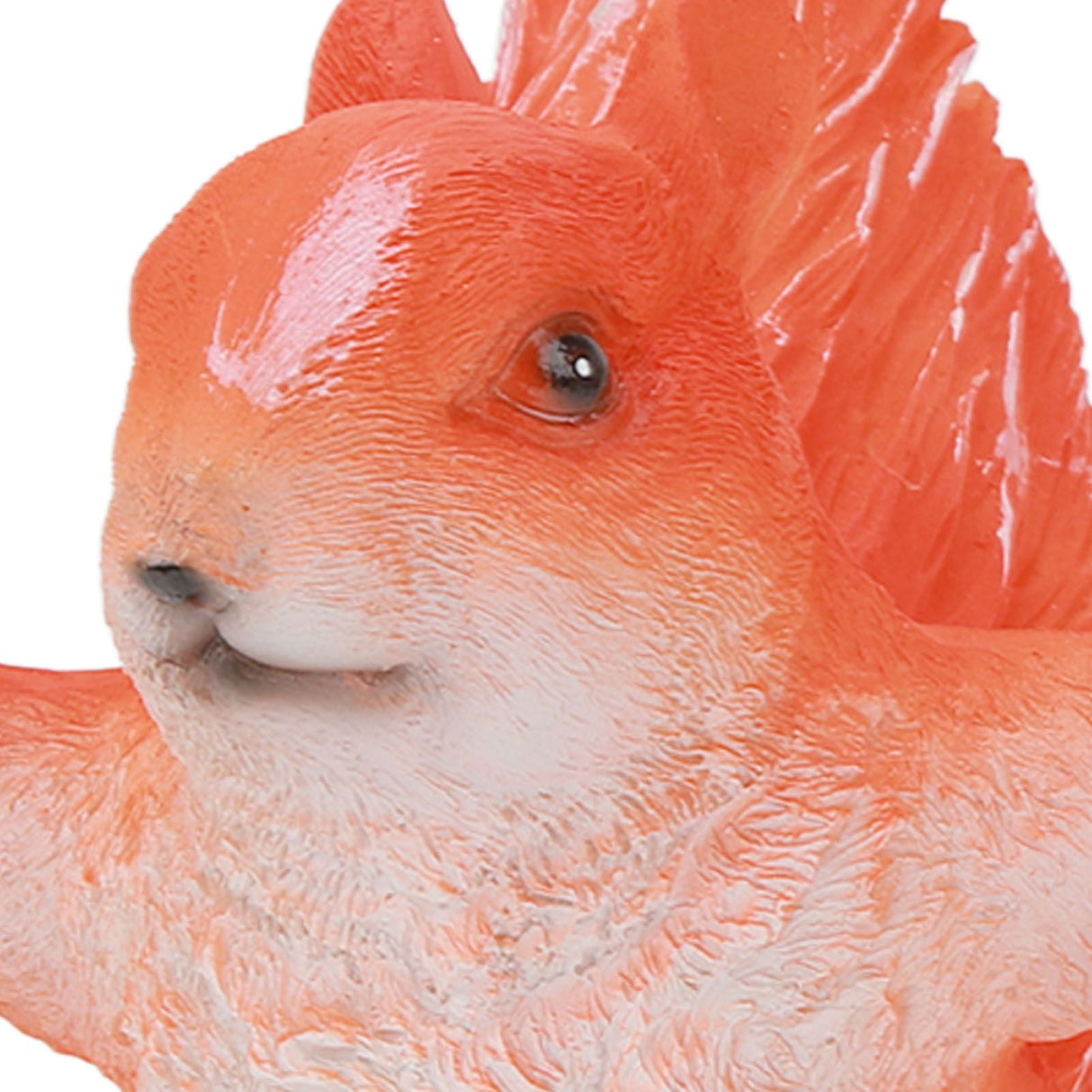 Hanging Squirrel Statues Garden Decor Cute Swing Squirrel Sculpture Outdoor Patio Ornament Animal Resin Figurine Red Brown