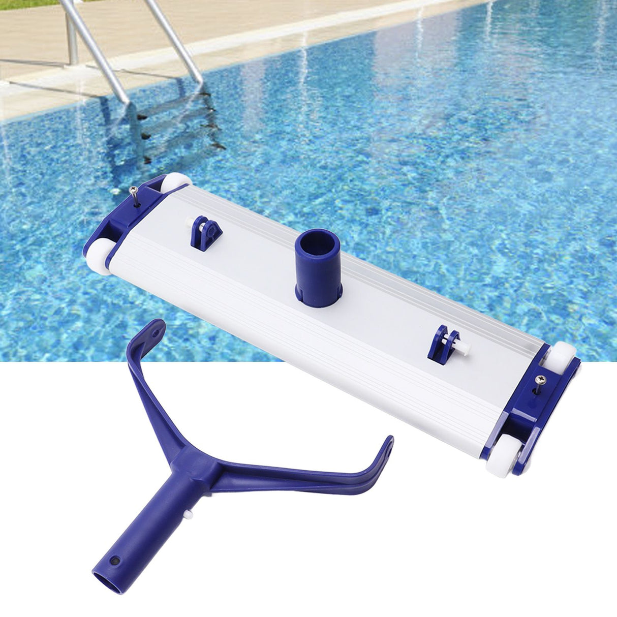 Swimming Pool Vacuum Head Manual Pool Vacuum Pool Cleaning Accessories for All Types Pools 35.6cm / 14in
