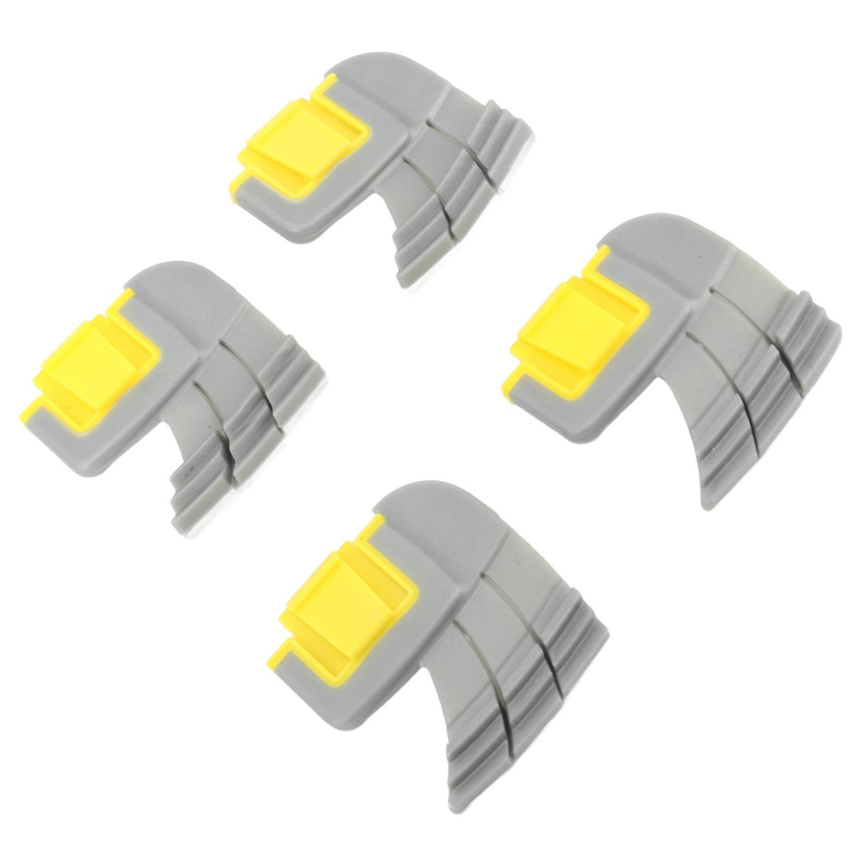 4pcs Cyclonic Scrubbing Brushes Plastic Rubber Cyclonic Brush Replacement Parts for Zodiac MX8 Mx6 Cleaner R0714400