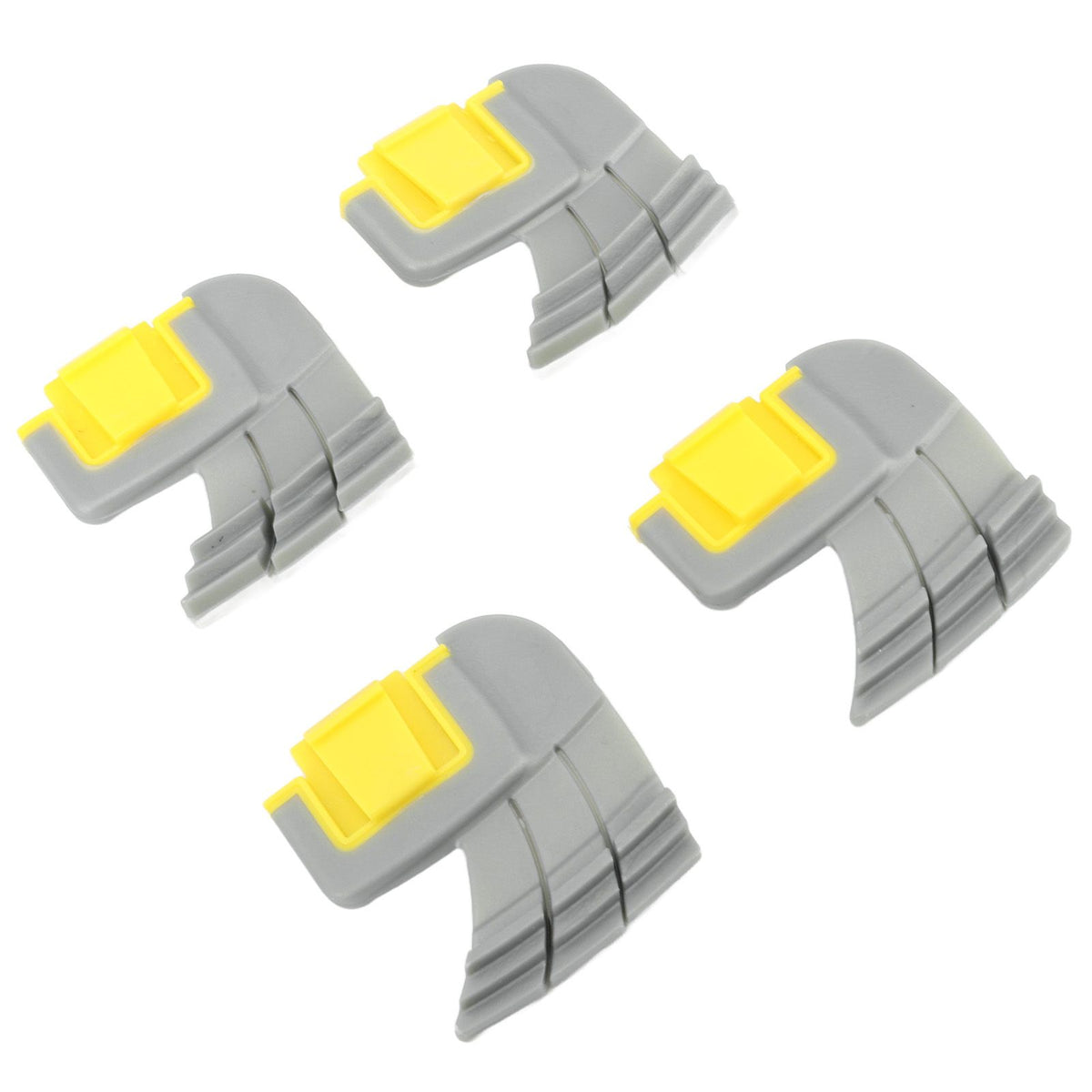 4pcs Cyclonic Scrubbing Brushes Plastic Rubber Cyclonic Brush Replacement Parts for Zodiac MX8 Mx6 Cleaner R0714400