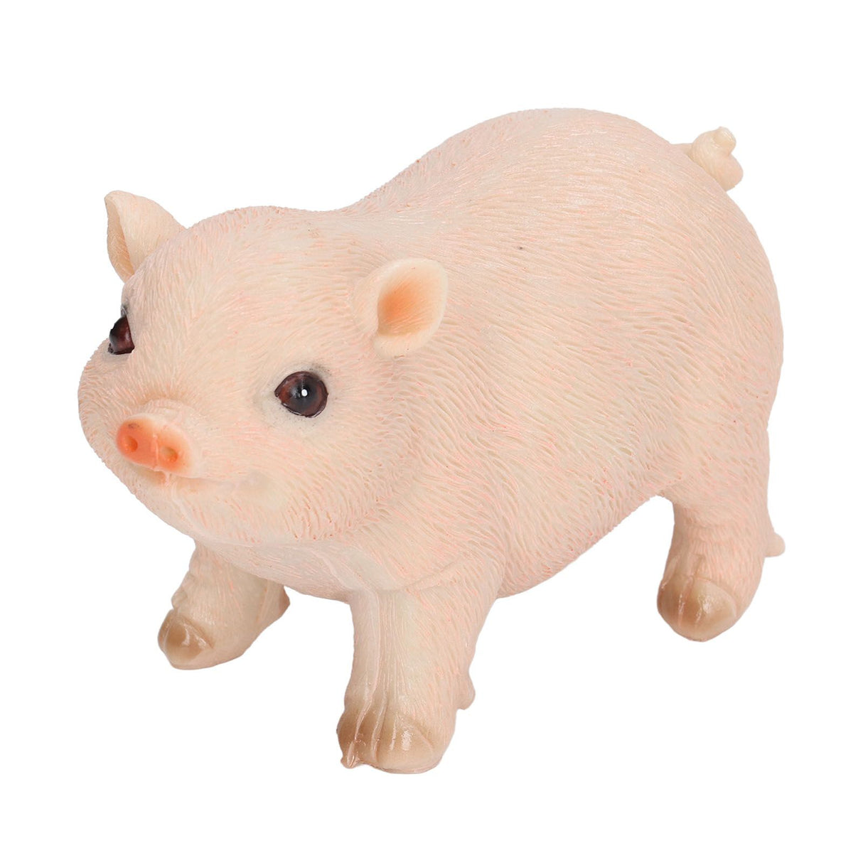 Cute Pig Garden Statue Resin Animals Figurine Outdoor Sculpture Resin Lawn Ornament Mini Pink