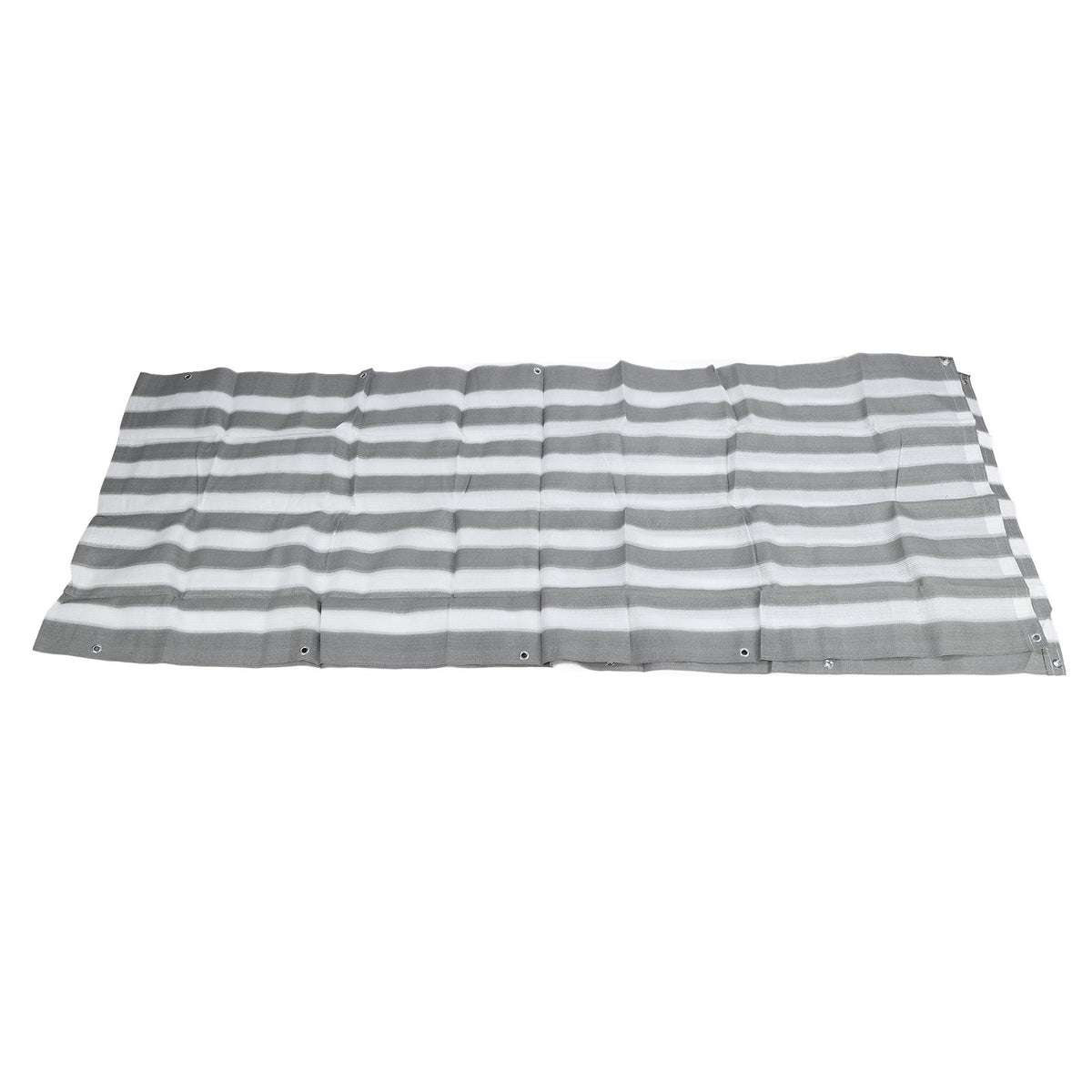 Balcony Privacy Screen Fence Cover HDPE UV Protection Privacy Screen Fence for Deck Patio Backyard Outdoor Pool Greyish White