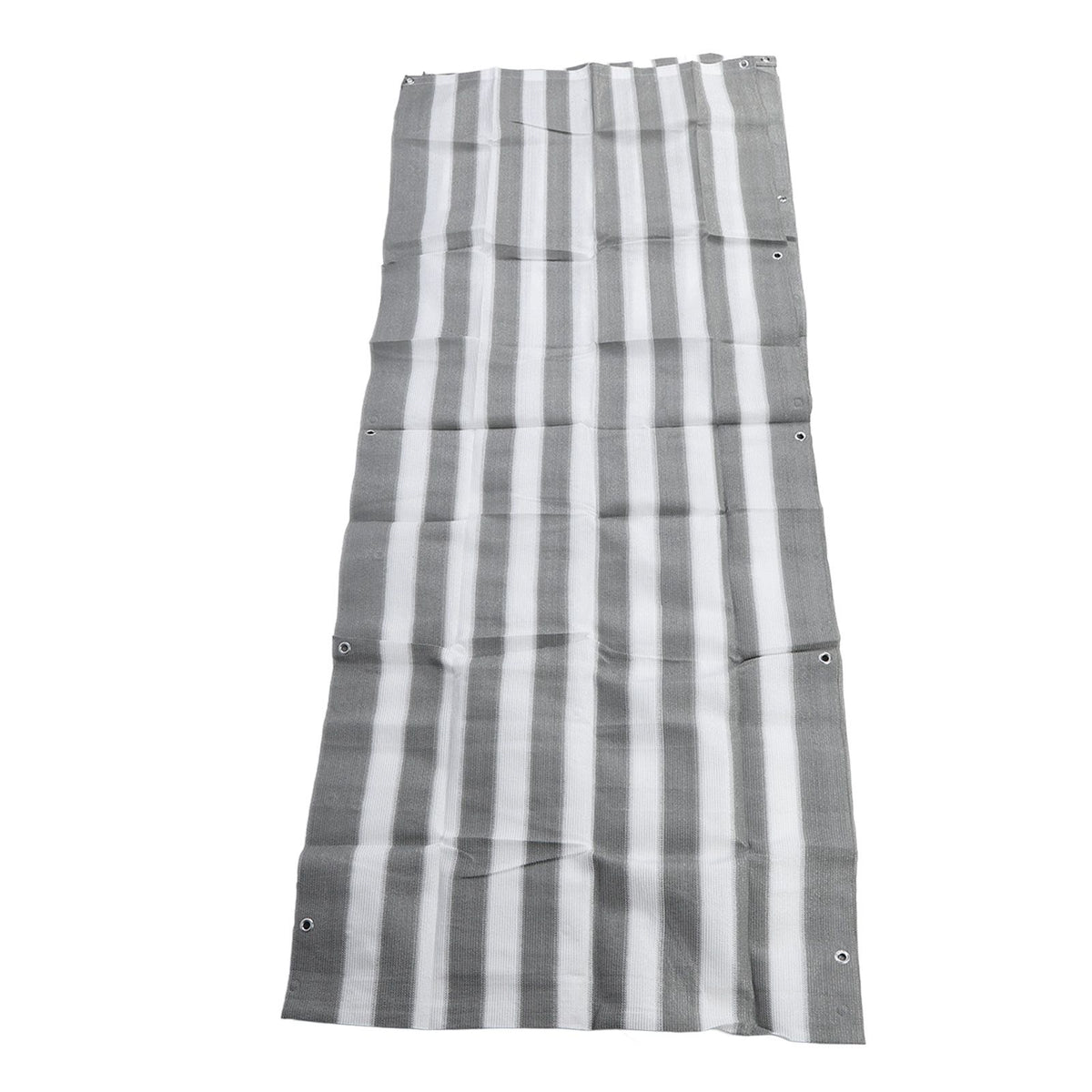 Balcony Privacy Screen Fence Cover HDPE UV Protection Privacy Screen Fence for Deck Patio Backyard Outdoor Pool Greyish White