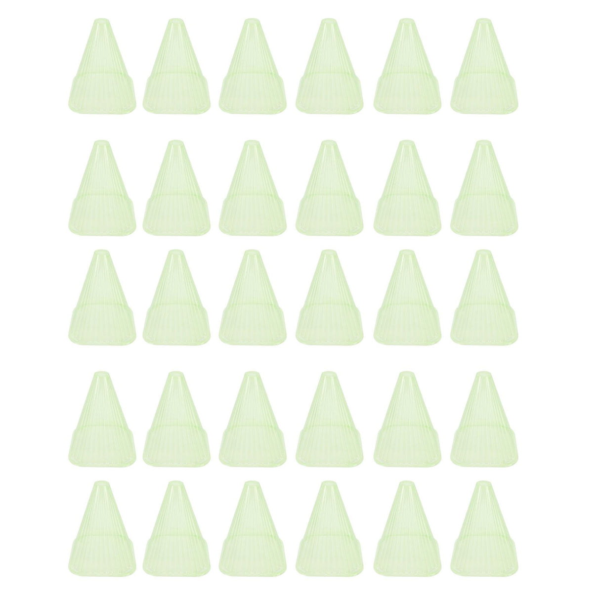 30PCS Bell Plant Protectors Ventilate Plastic Effective Protection Reusable Bell Plant Cover for Plants