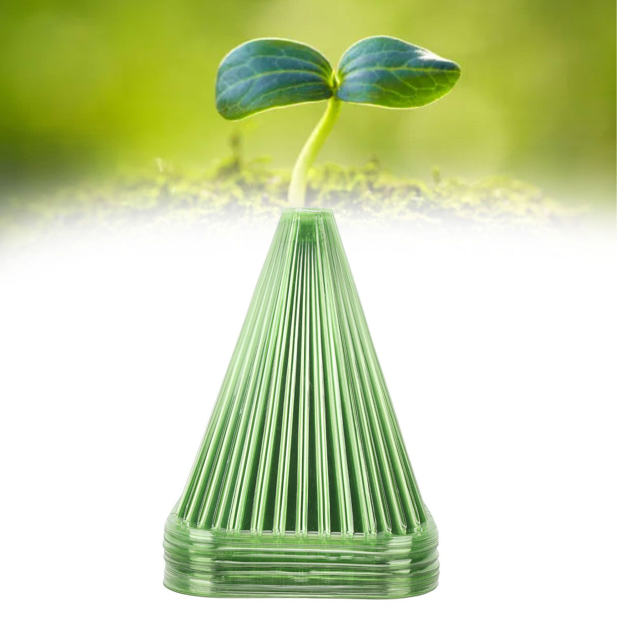 30PCS Bell Plant Protectors Ventilate Plastic Effective Protection Reusable Bell Plant Cover for Plants
