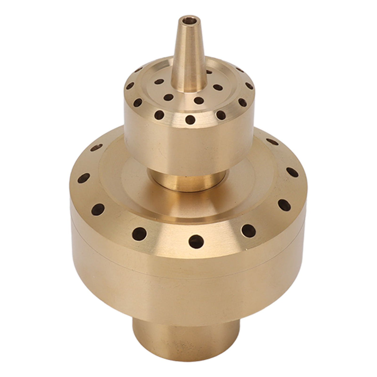 Copper Double Column Fountain Nozzle Music Fountain Landscape Scenery Nozzle Water Fountain Nozzle G1in