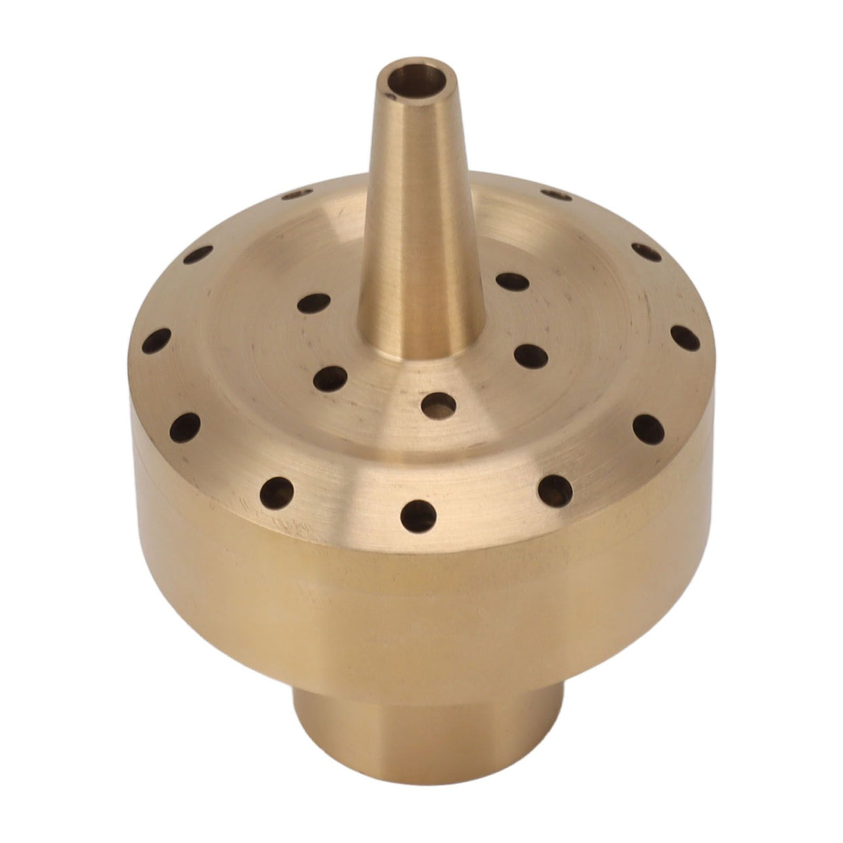 Water Fountain Nozzle Brass Fountain Nozzle Column Sprinkler Spray Head for Garden Pond Bring Beautiful Visual Effects G3/4in