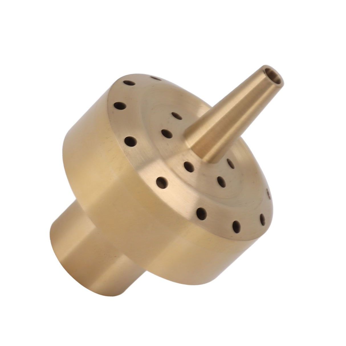 Water Fountain Nozzle Brass Fountain Nozzle Column Sprinkler Spray Head for Garden Pond Bring Beautiful Visual Effects G3/4in