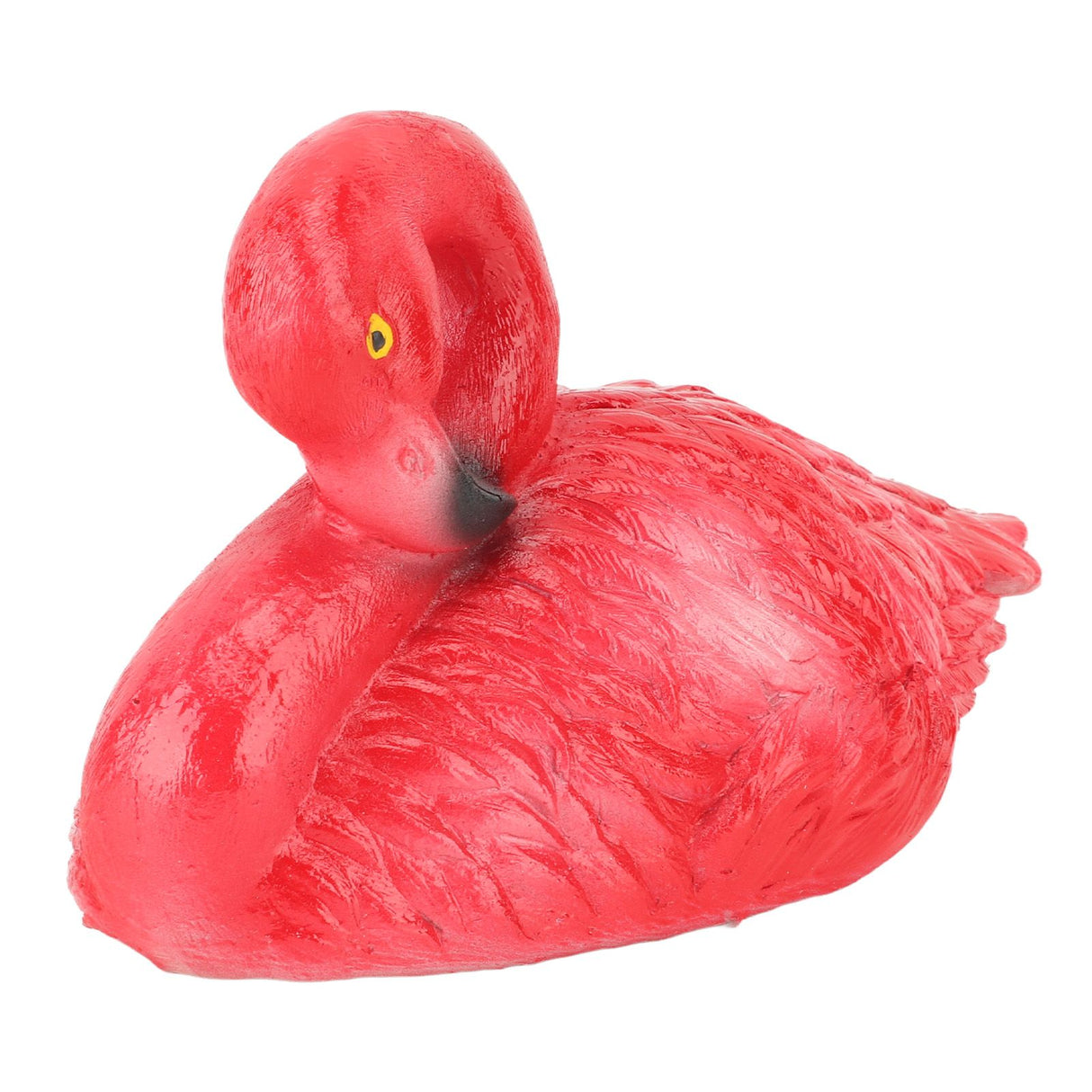 Flamingo Decorations Floating Flamingo Ornaments for Fish Pond Fish Tank Backyard Patio Lawn Small Red Resting Flamingo