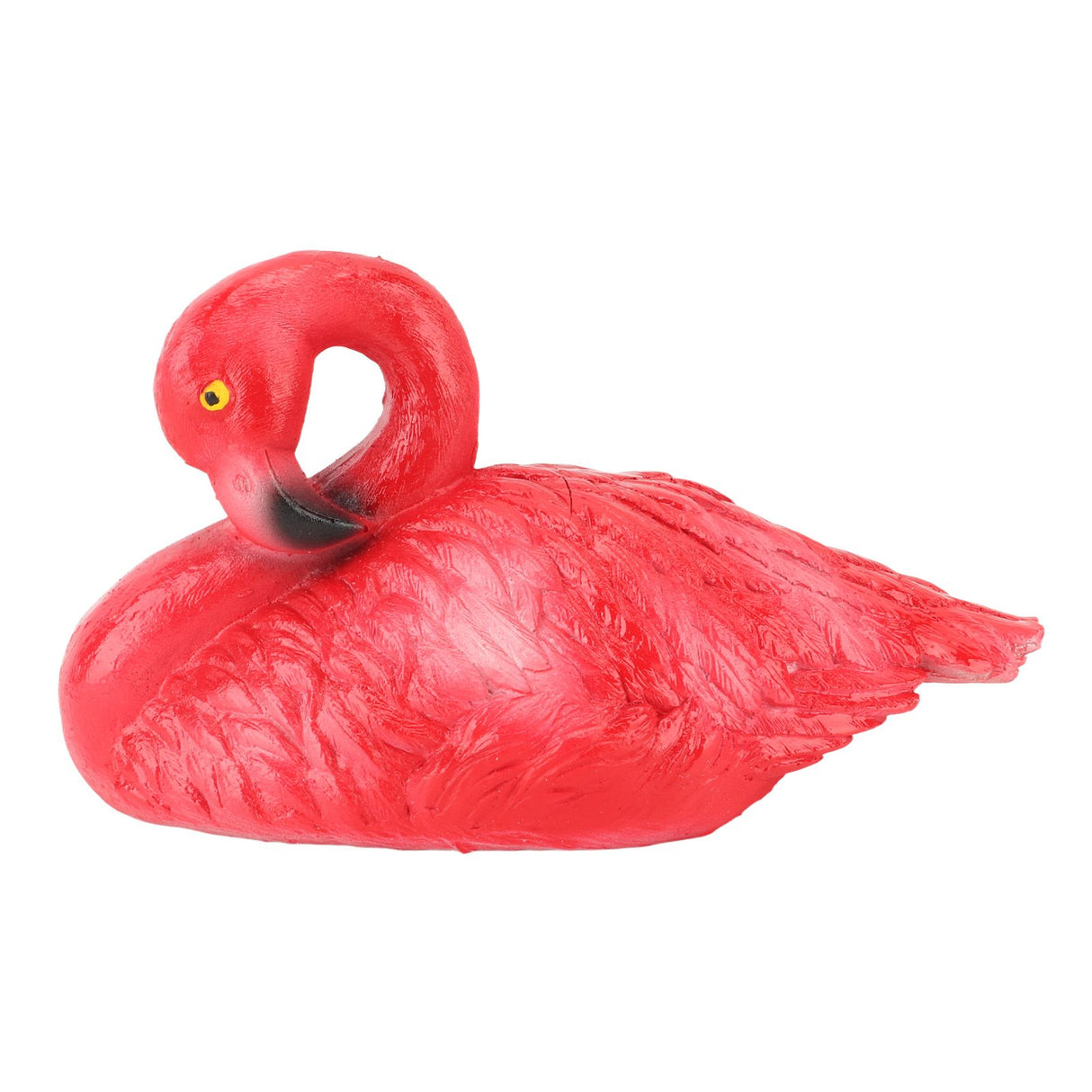Flamingo Decorations Floating Flamingo Ornaments for Fish Pond Fish Tank Backyard Patio Lawn Small Red Resting Flamingo