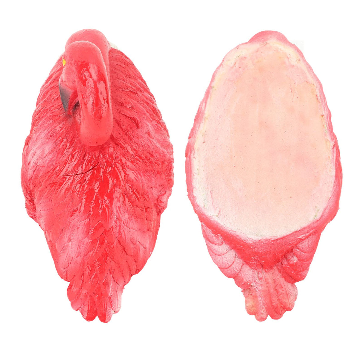 Flamingo Decorations Floating Flamingo Ornaments for Fish Pond Fish Tank Backyard Patio Lawn Small Red Resting Flamingo