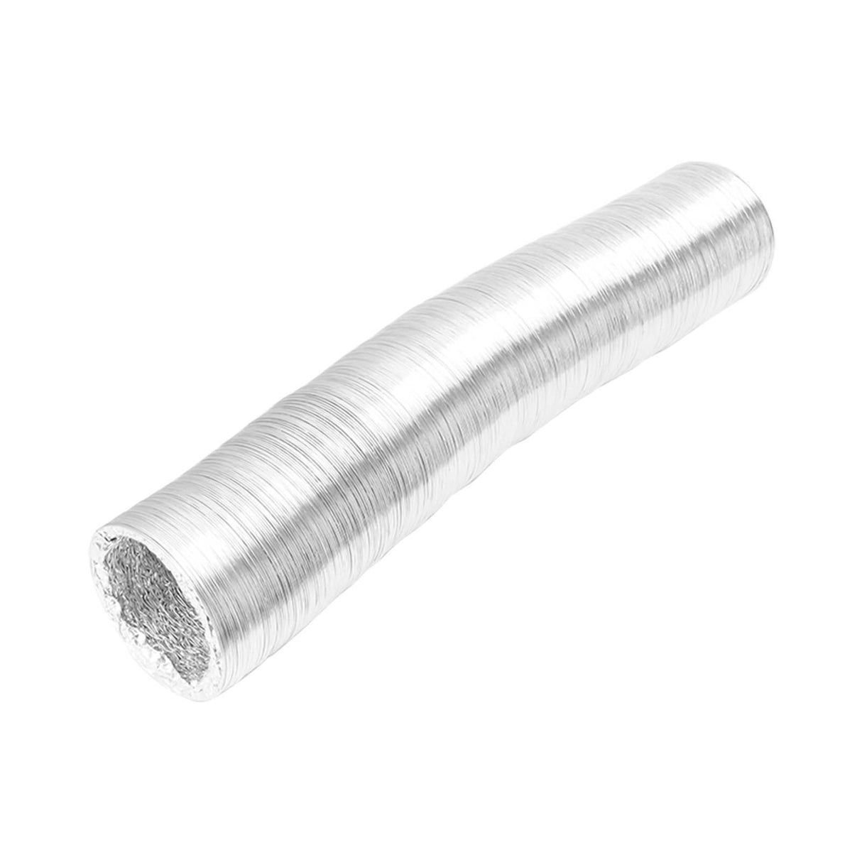Vent Hose 4 Inch Flexible Double Sided Aluminum Foil Duct Ventilation Pipe 4 Layer Protection Leakage Proof Air Ducting 5m/196.9in