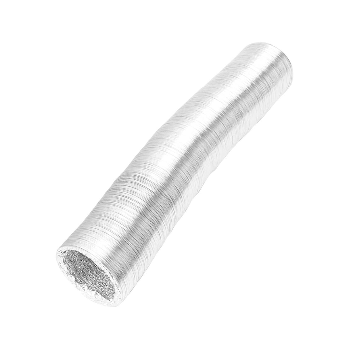 Vent Hose 4 Inch Flexible Double Sided Aluminum Foil Duct Ventilation Pipe 4 Layer Protection Leakage Proof Air Ducting 5m/196.9in