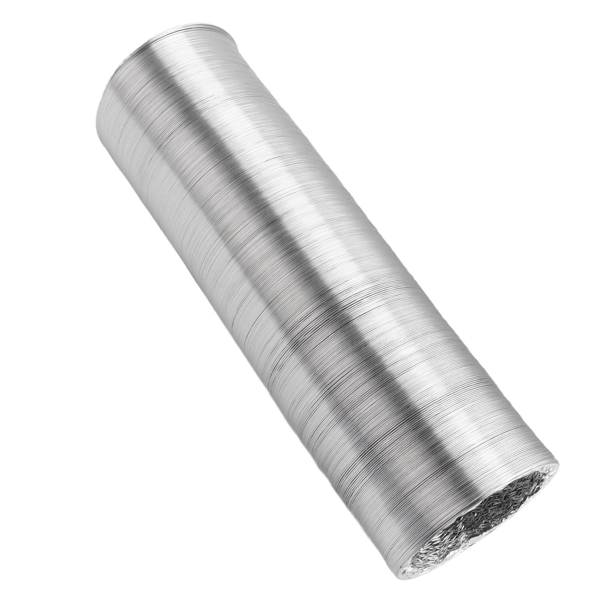 6in Flexible Ducting Hose 4 Layer Flexible Foil Ducting Dryer Air Vent Hose for HVAC Ventilation 5m/16ft