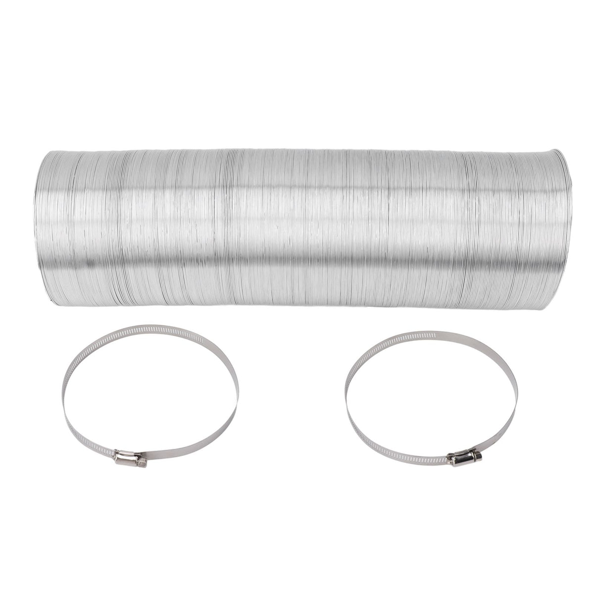 6in Flexible Ducting Hose 4 Layer Flexible Foil Ducting Dryer Air Vent Hose for HVAC Ventilation 10m/33ft