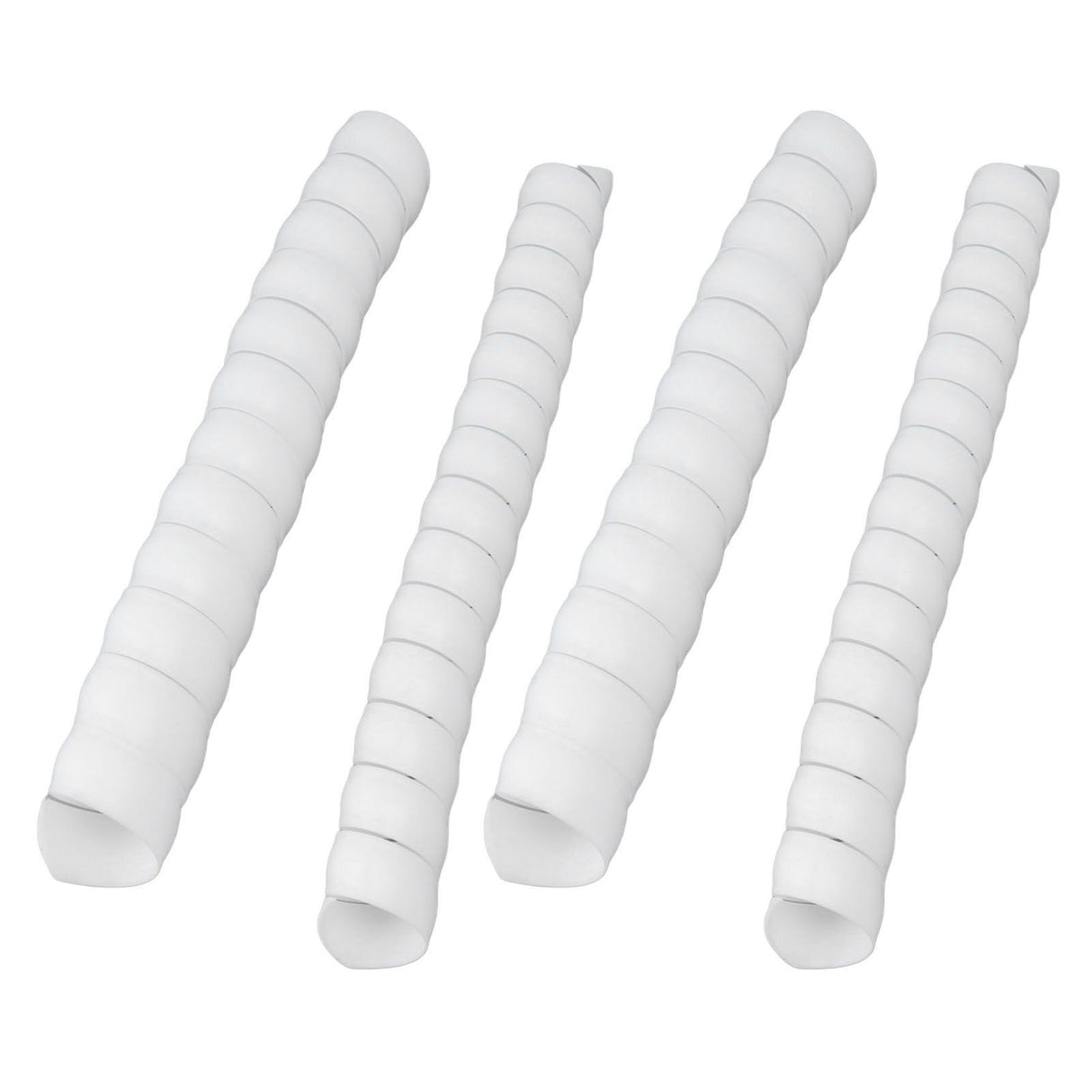 Tree Trunk Protector Plastic Spiral Tree Guard Tree Bark Protector Tube Wraps to Protect Saplings Plants From Deer Rabbit Rodents Mowers 4pcs