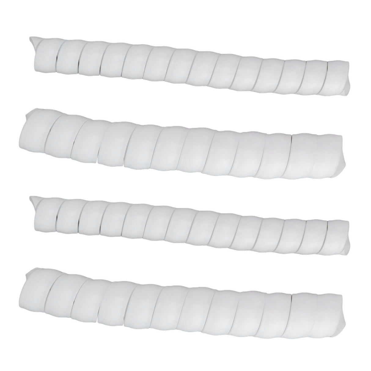 Tree Trunk Protector Plastic Spiral Tree Guard Tree Bark Protector Tube Wraps to Protect Saplings Plants From Deer Rabbit Rodents Mowers 4pcs