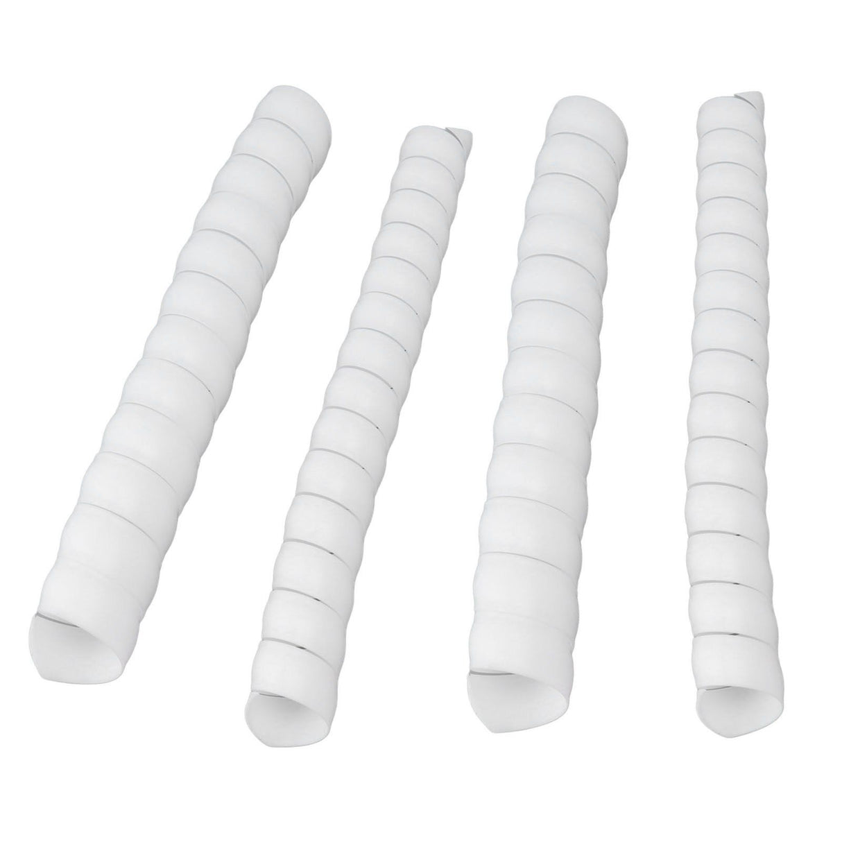 Tree Trunk Protector Plastic Spiral Tree Guard Tree Bark Protector Tube Wraps to Protect Saplings Plants From Deer Rabbit Rodents Mowers 4pcs