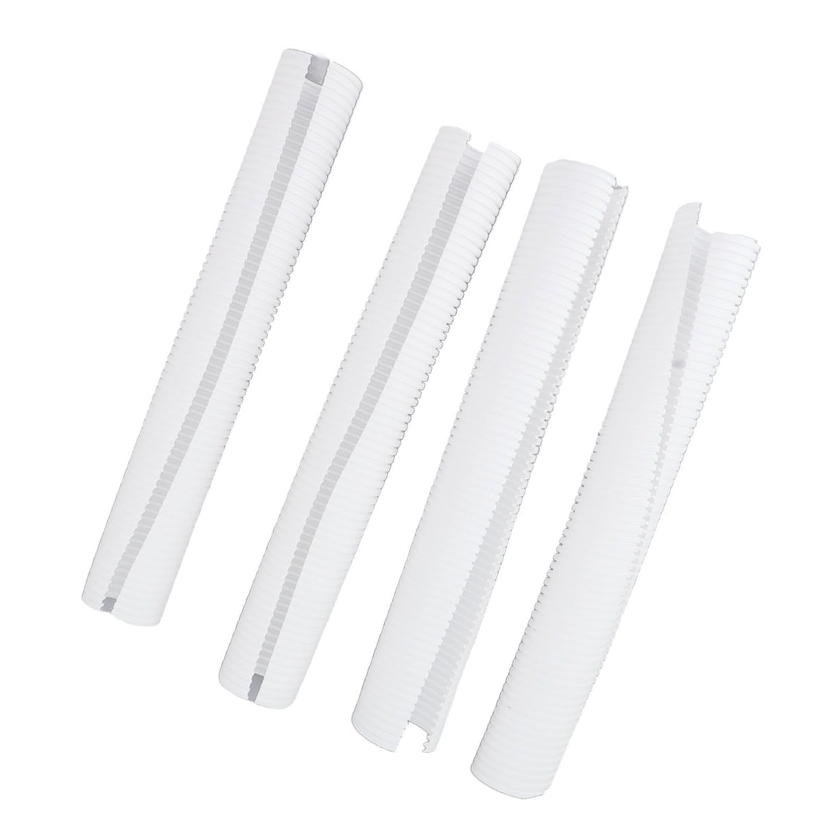 Tree Trunk Protector Plastic Tree Bark Protector Wrap Grow Tubes to Protect Saplings Plants From Deer Rabbit Cats Rodents Mowers 4Pcs