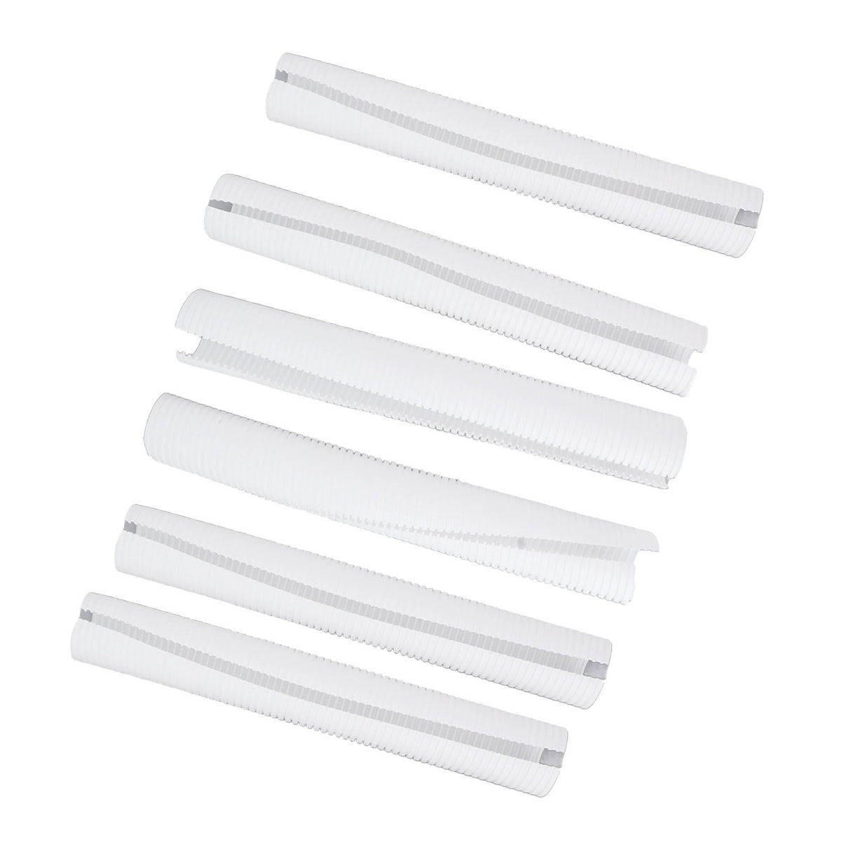 Tree Trunk Protector Plastic Tree Bark Protector Wrap Grow Tubes to Protect Saplings Plants From Deer Rabbit Cats Rodents Mowers 6Pcs