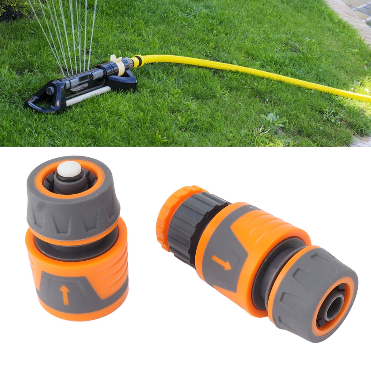 Garden Hose Connector Switch Valve Quick Connection Water Pipe Fittings for Courtyard