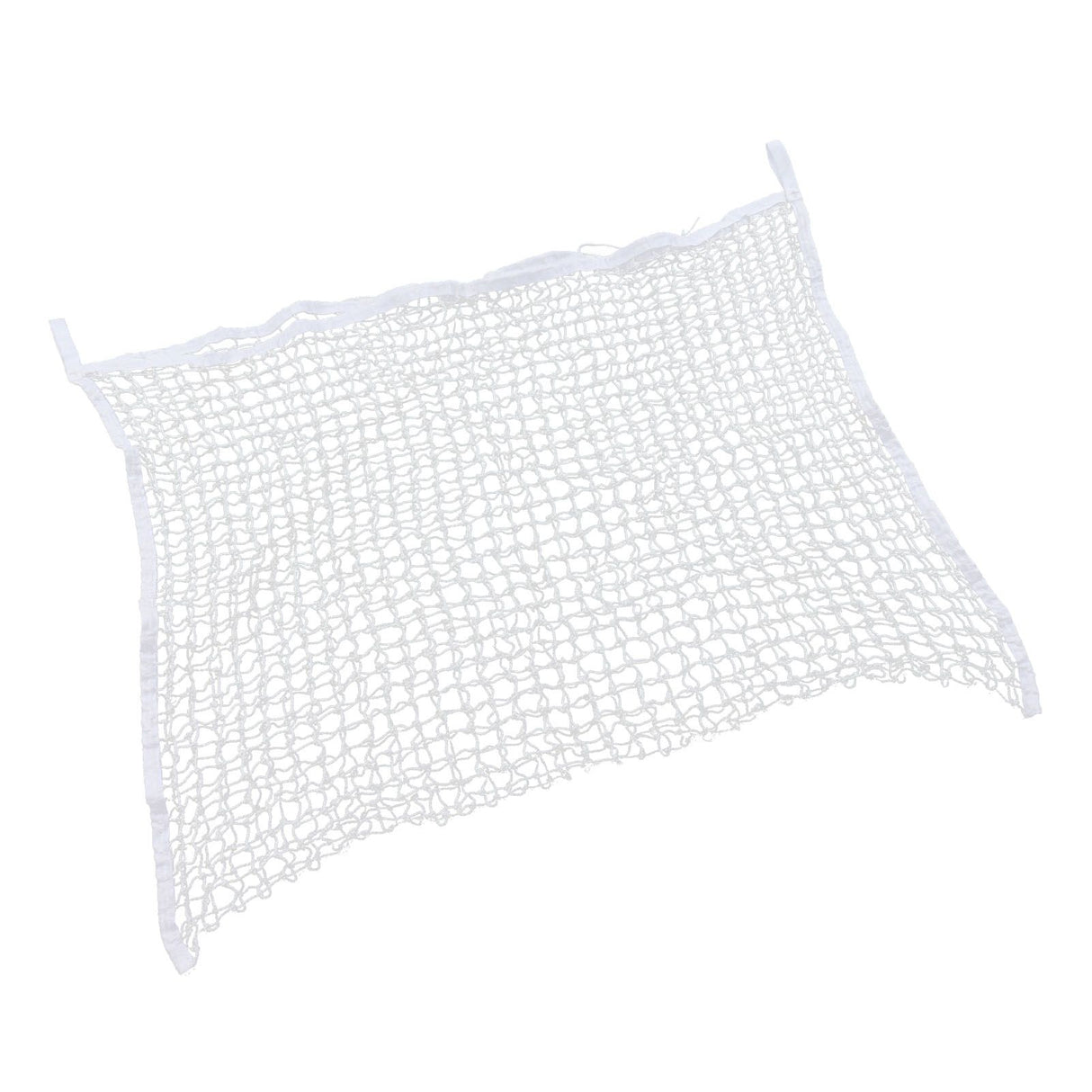Hay Net Bag PE Woven Rope Mesh Hole Bag Horses Slow Feeder Forage Storage Pouch White 60x90cm / 23.6x35.4in