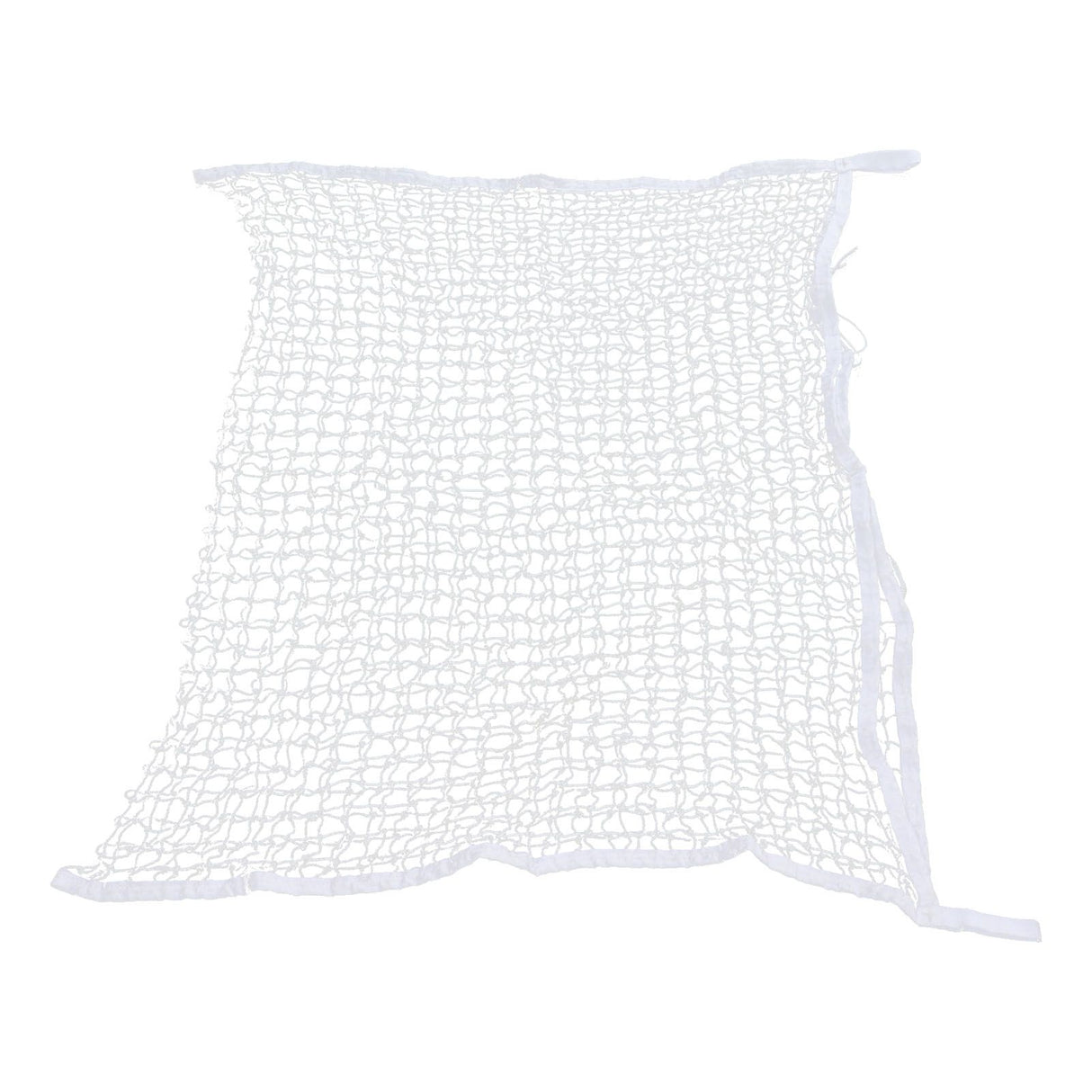 Hay Net Bag PE Woven Rope Mesh Hole Bag Horses Slow Feeder Forage Storage Pouch White 120x90cm / 47.2x35.4in