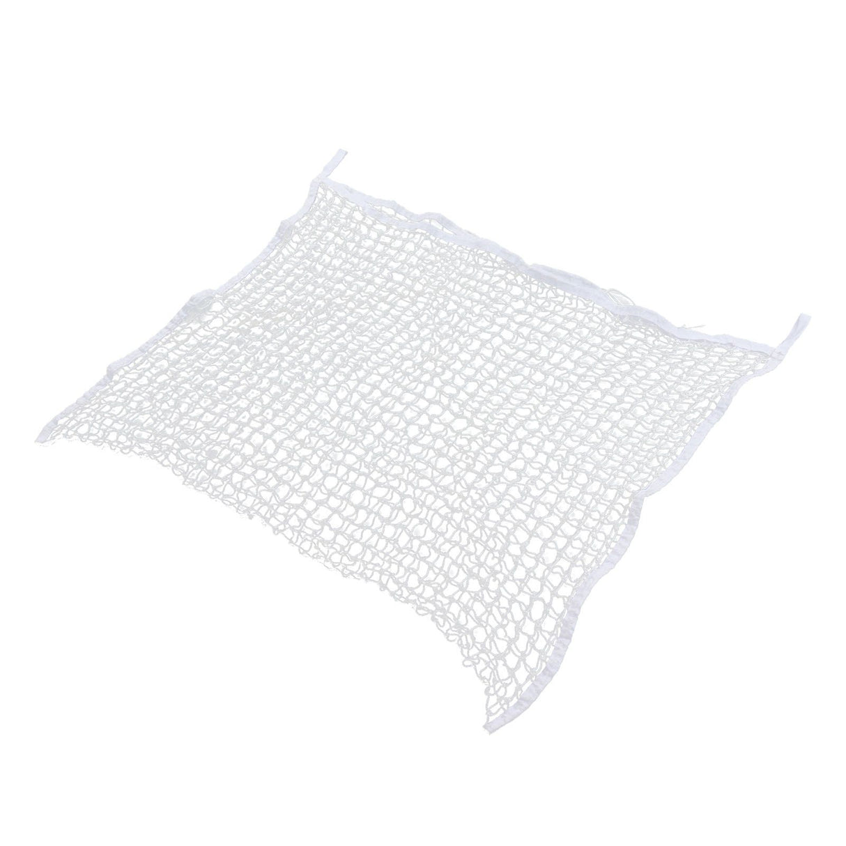 Hay Net Bag PE Woven Rope Mesh Hole Bag Horses Slow Feeder Forage Storage Pouch White 120x90cm / 47.2x35.4in