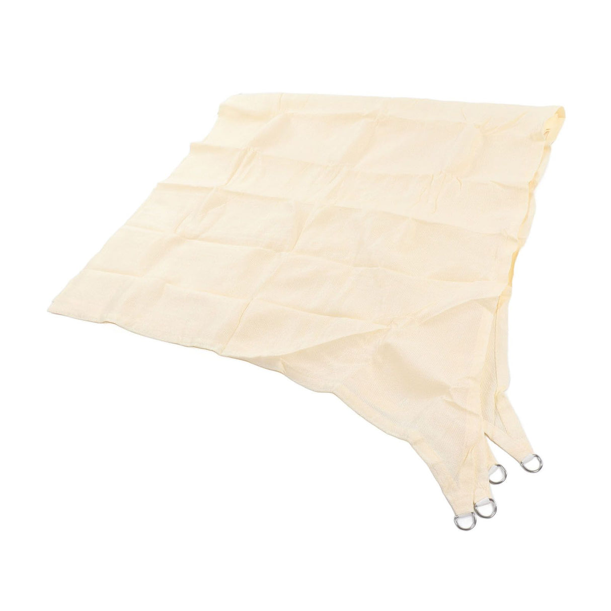Sun Shade Sail Waterproof Polyester UV Block Canopy with Stainless Steel D Ring for Garden Swimming Pool 9.8x9.8ft