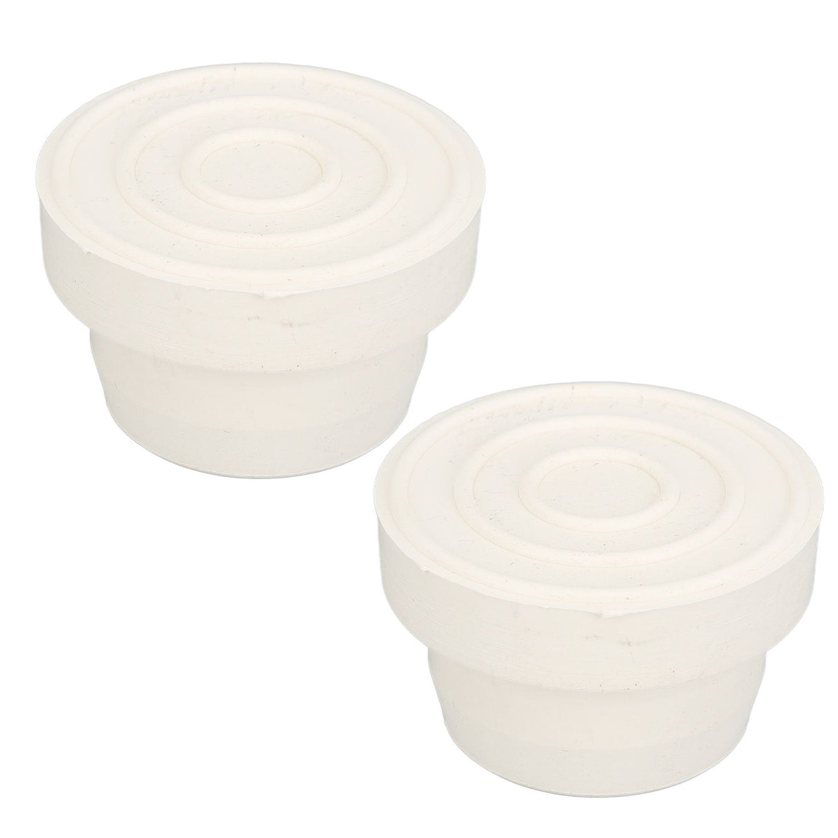 2 Pcs Pool Ladder Bumpers Ladder Tubing Inside End Plug Caps Swimming Pool Accessory Supplies S 5.7x5.7x3.7cm