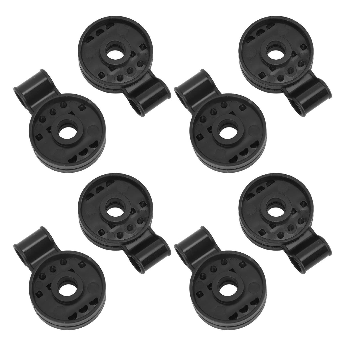 20 Pcs Shade Cloth Lock Grip PP Net Fence Fabric Fixing Clamp for Insect Garden Agricultural Nets