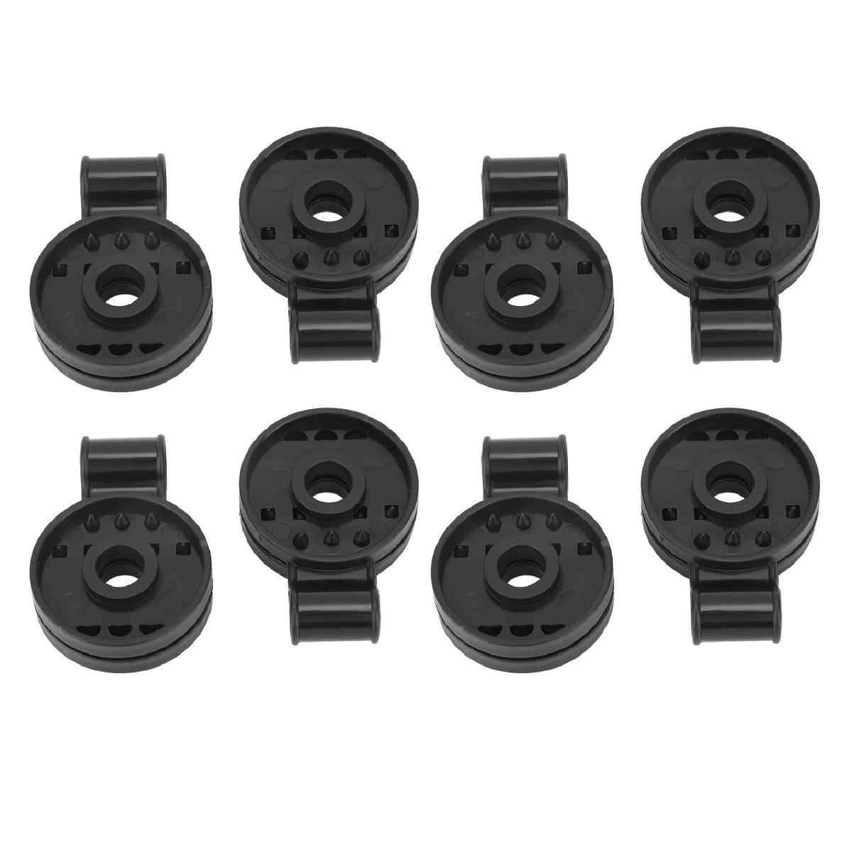 20 Pcs Shade Cloth Lock Grip PP Net Fence Fabric Fixing Clamp for Insect Garden Agricultural Nets