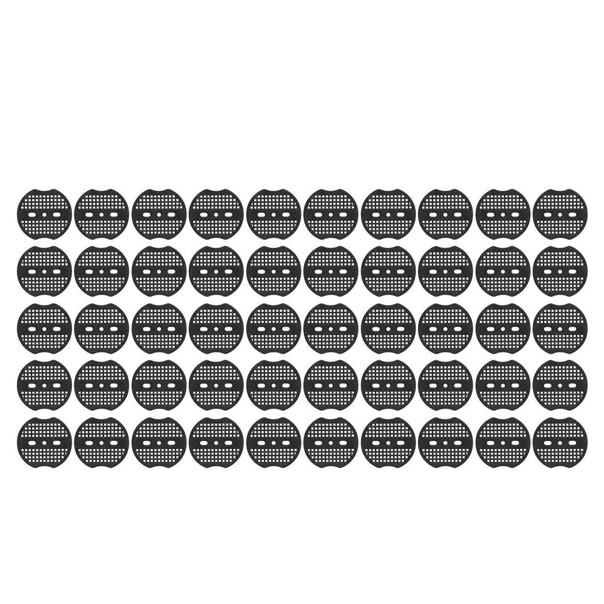 Garden Stakes Gasket Landscape Plastic Gasket Garden Stakes Pad for Weed Barrier Create Sturdier Hold 50pcs