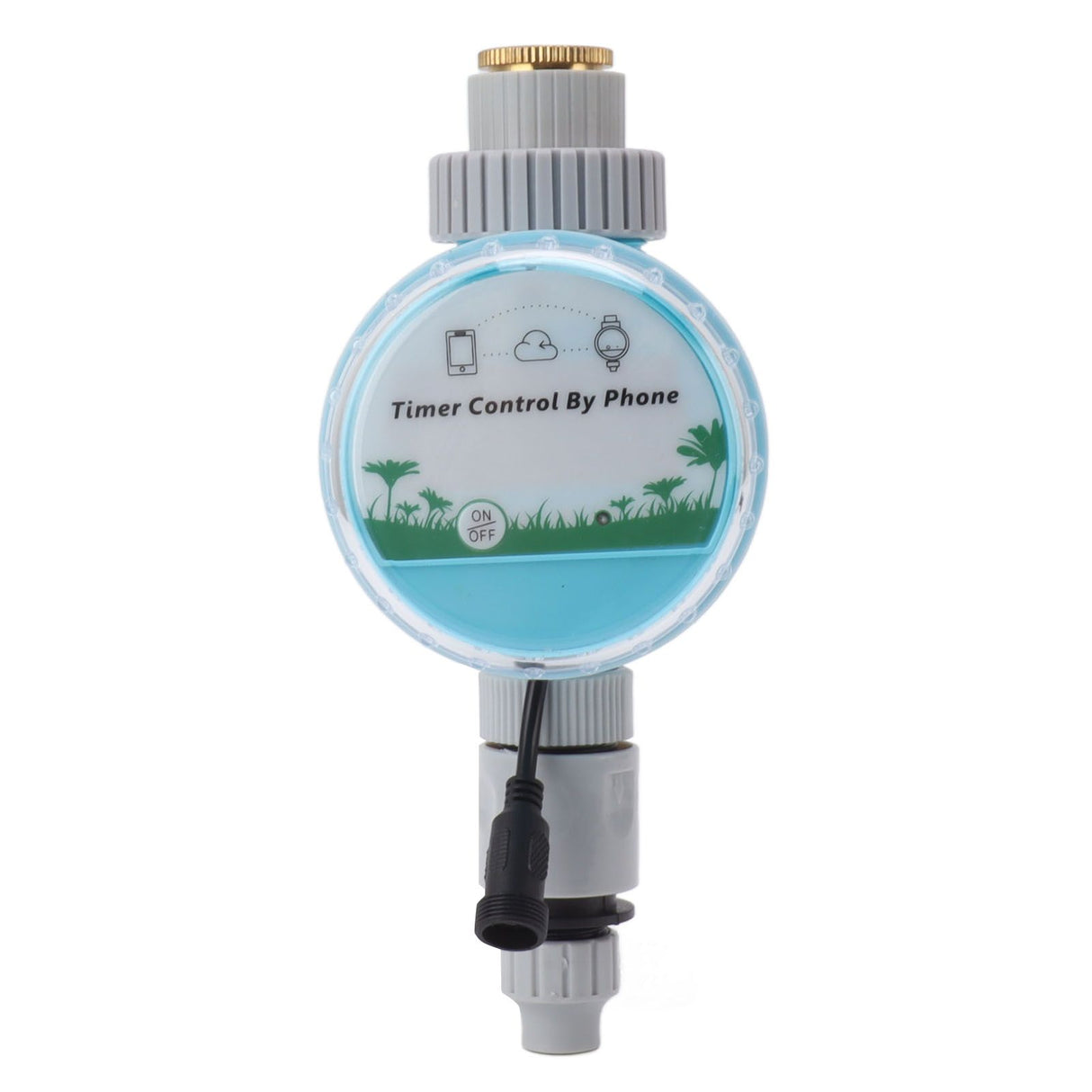 Sprinkler Timer Plastic WiFi and Bluetooth Control IP68 Garden Irrigation Timer for Garden Farm Park