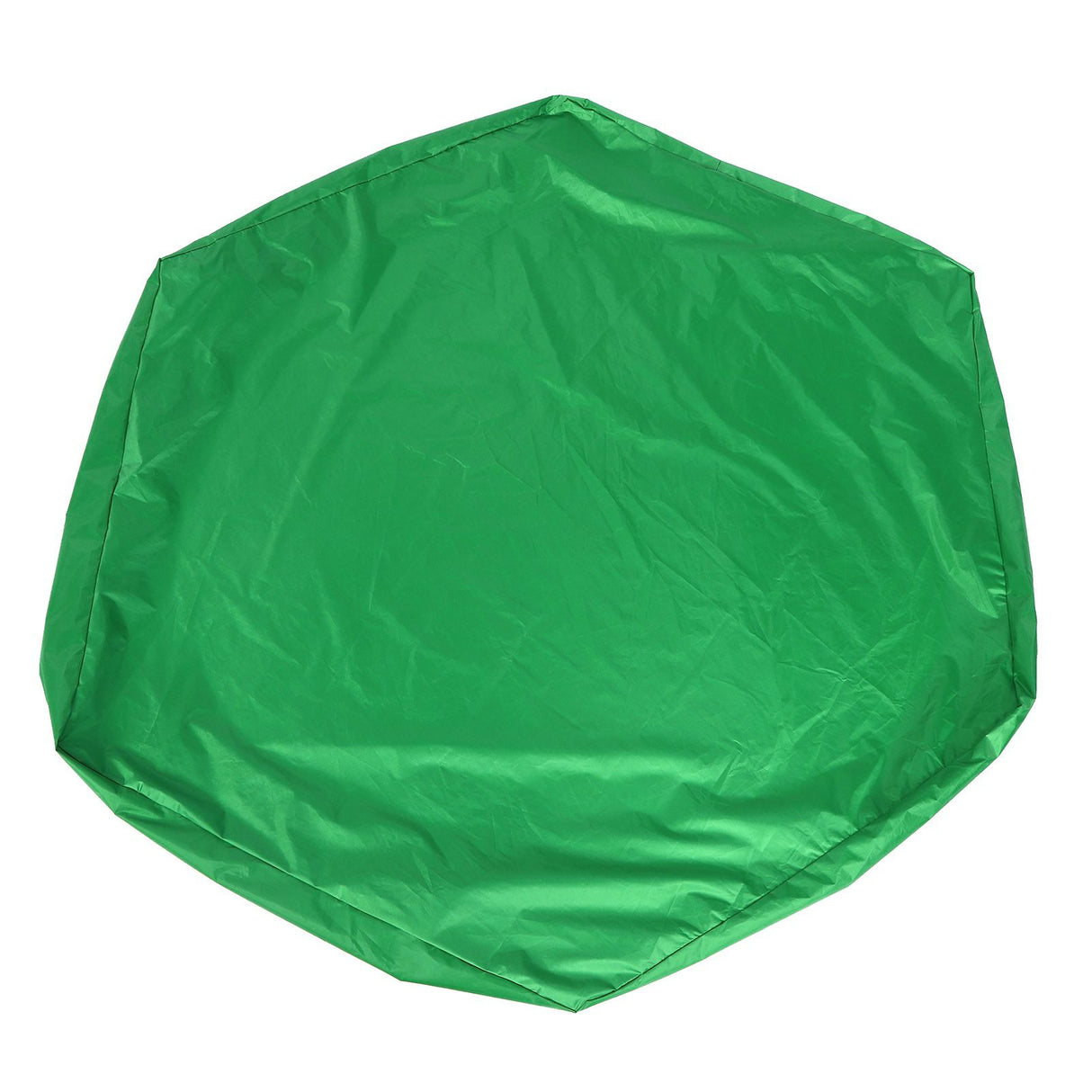 Sandbox Cover Hexagon Sandpit Sand Toys Cover Waterproof Pool Cover with Drawstring for Outdoor Garden Green