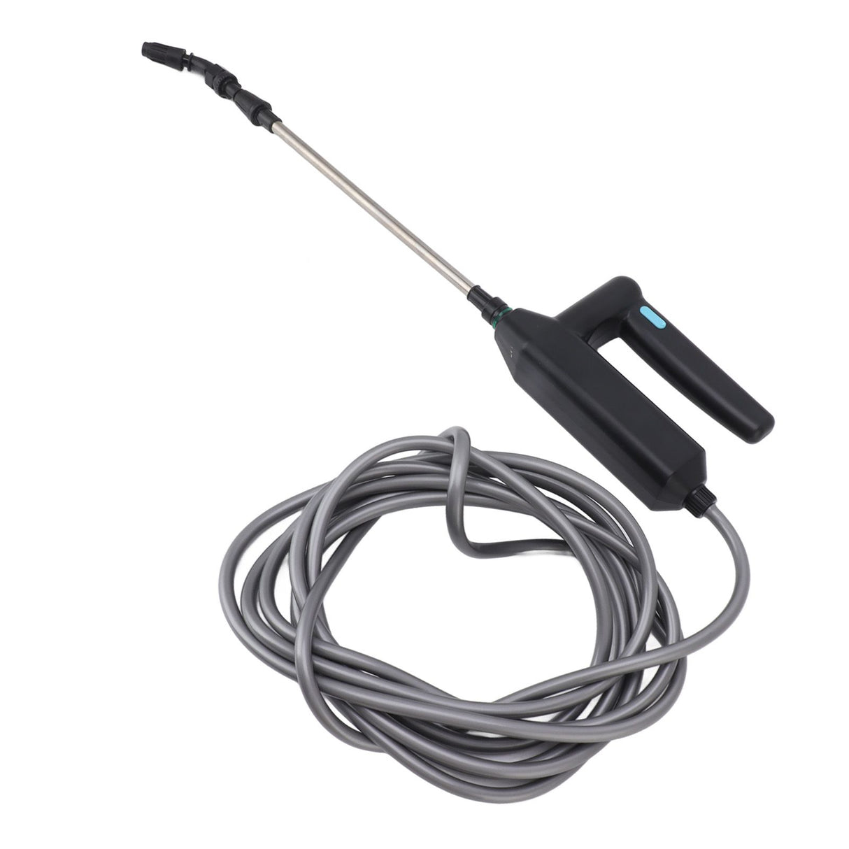 Handheld Garden Electric Sprayer Outdoor Portable Electric Garden Water Sprayer Wand for Gardening Watering 8m Set