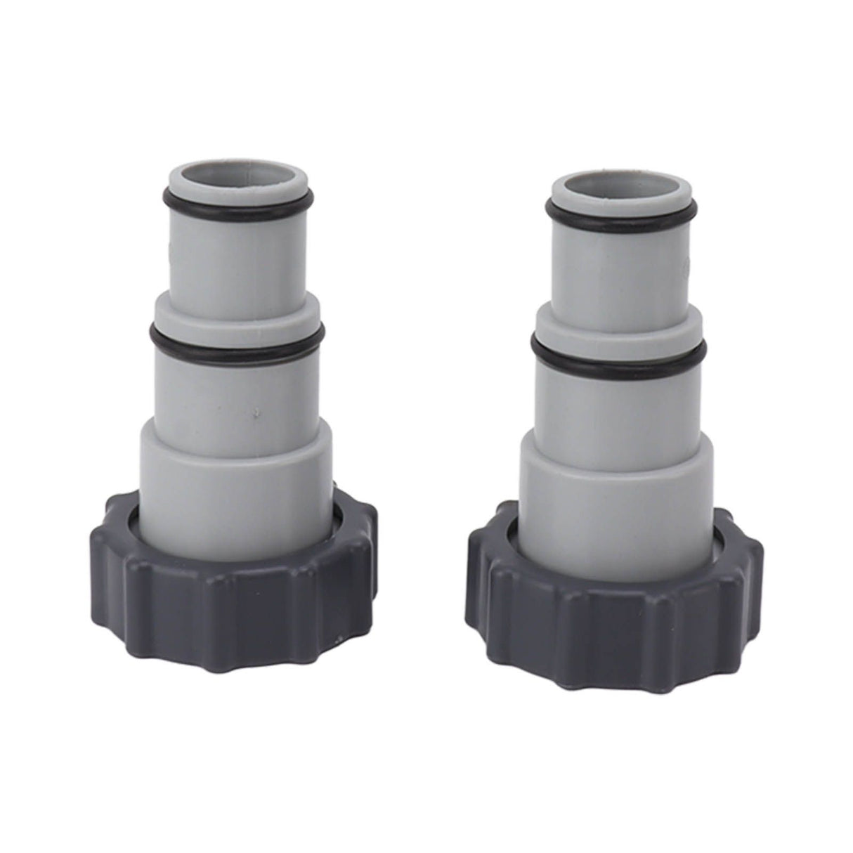 2PCS Pool Hose Adapter with Collar Replacement Threaded Connection Pump Hose Adapter for Intex Fit ARU