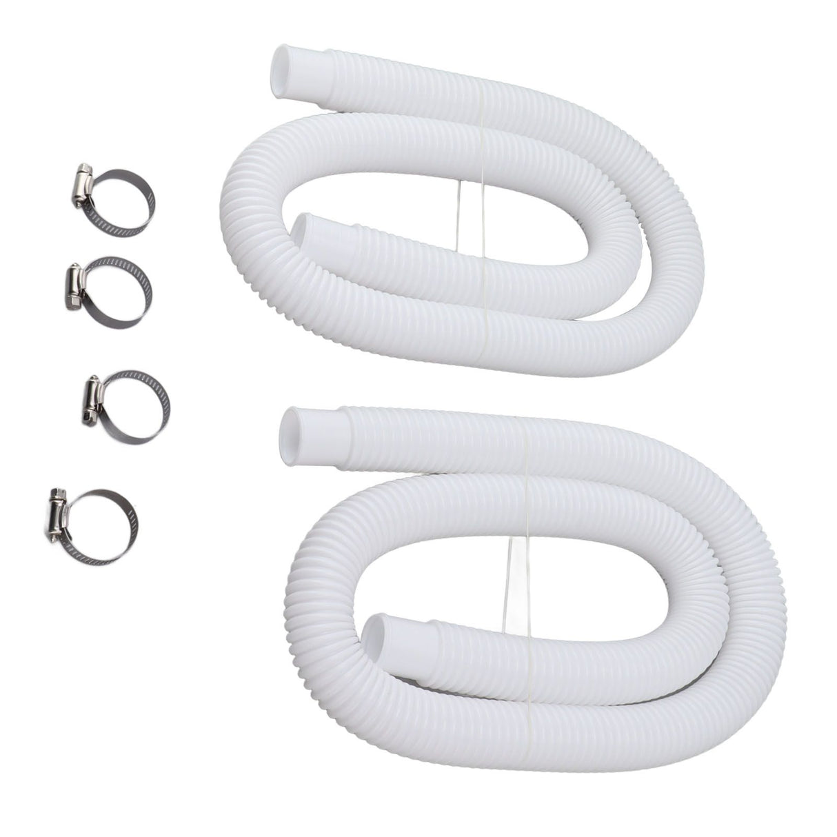 Swimming Pool Replacement Hoses with Clamps for 300 330 530 1000 Gallon Pool Pump