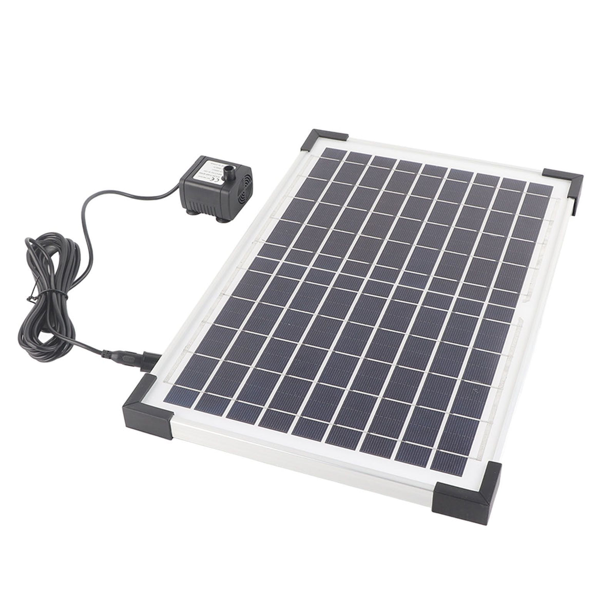 Solar Fountain Pump 9V 10W Easy To Install Solar Fountain Pond Pump Kit for Bird Bath Garden Backyard Pool Fish Tank
